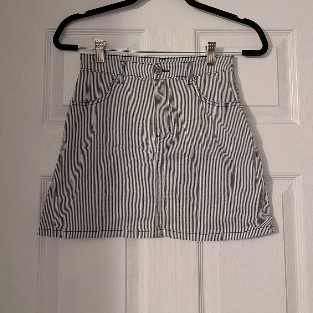 John Galt striped skirt